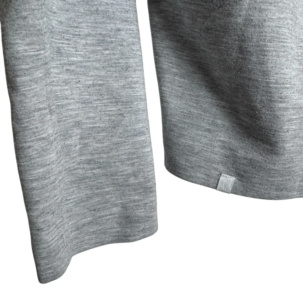Lululemon Minimal Hoodie, Heathered Power Grey, Size 4